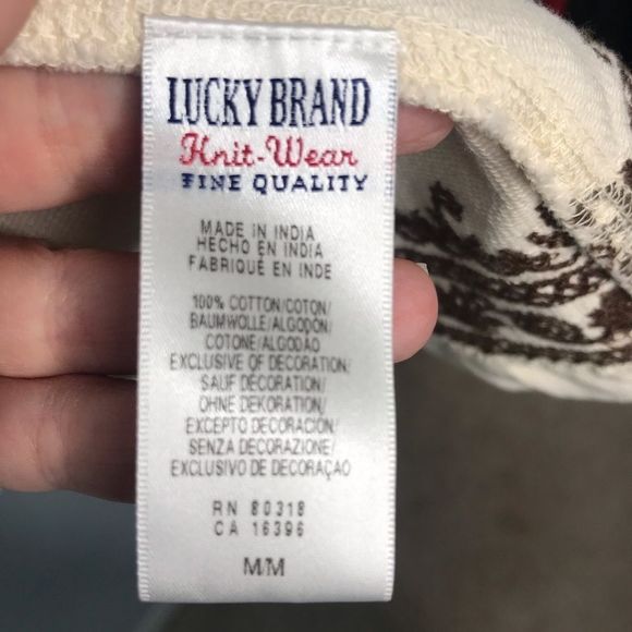 Lucky Brand Whitney Embroidered Cardigan Sweater - Picture 7 of 7